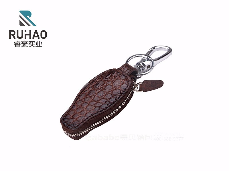 鳄鱼皮钥匙包 鳄鱼皮钥匙包